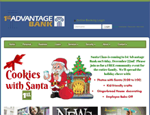 Tablet Screenshot of 1stadvantagebank.com